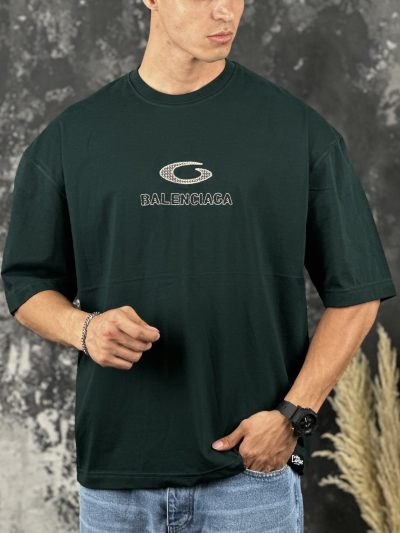 تیشرت باکسی گلدوزی BALENCIAGA