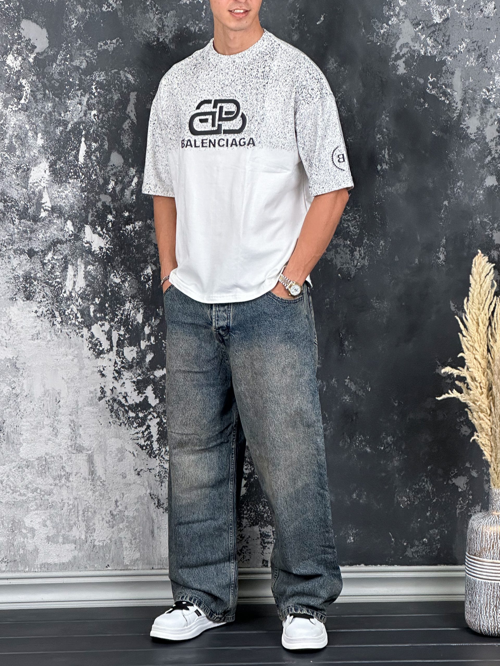 تیشرت باکسی بالنسیاگا - Image 5