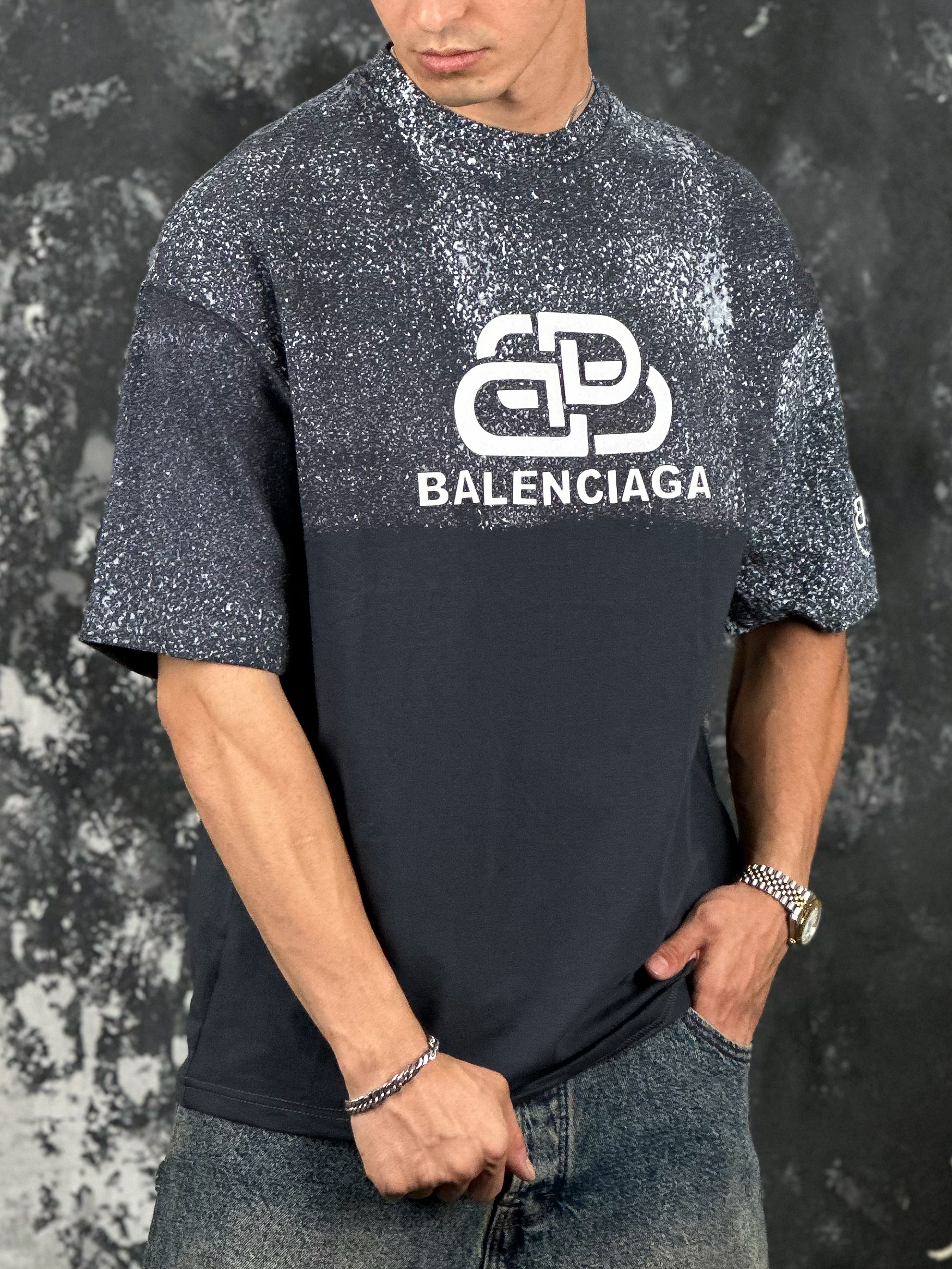 تیشرت باکسی بالنسیاگا - Image 7