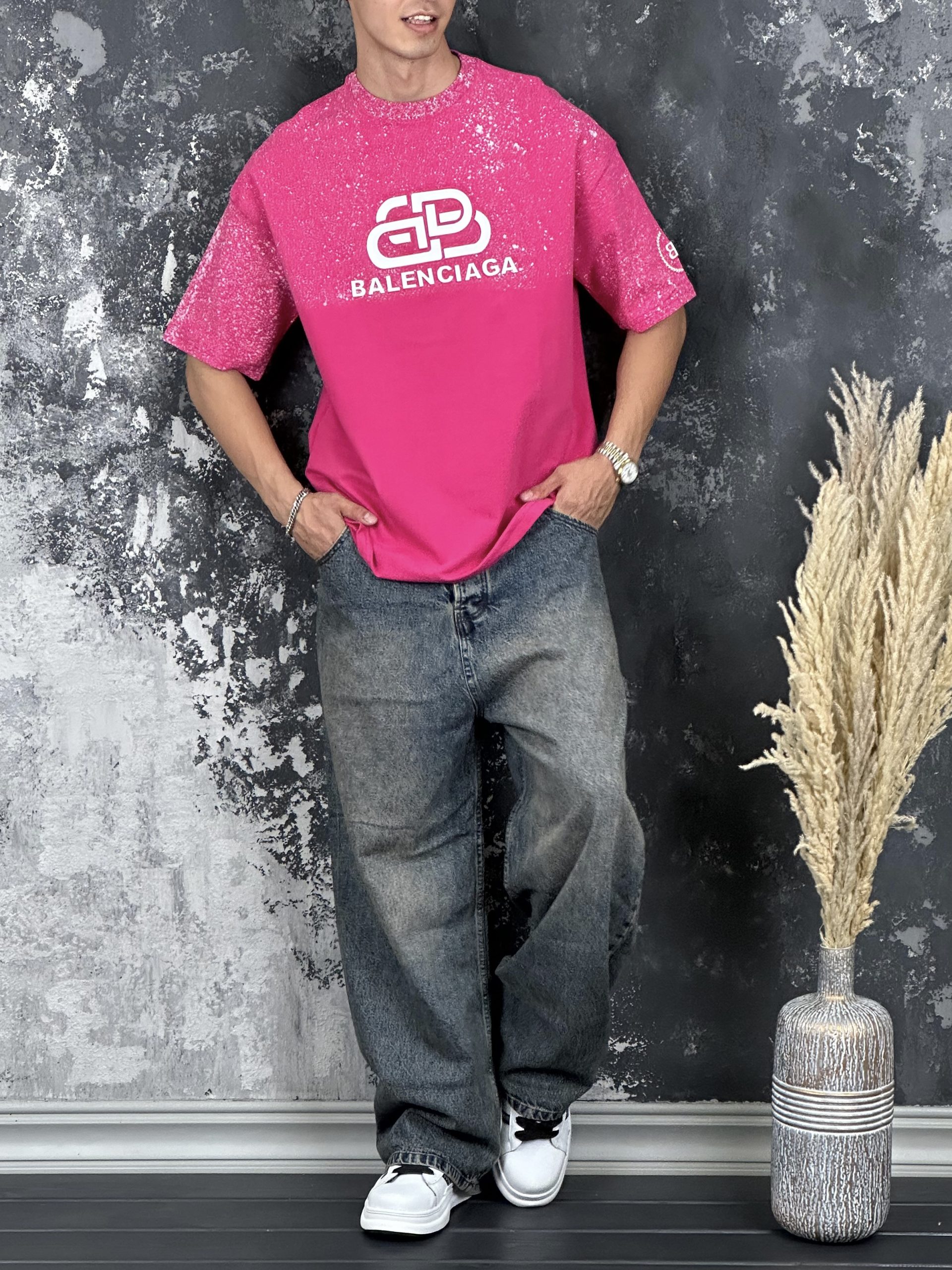 تیشرت باکسی بالنسیاگا - Image 10