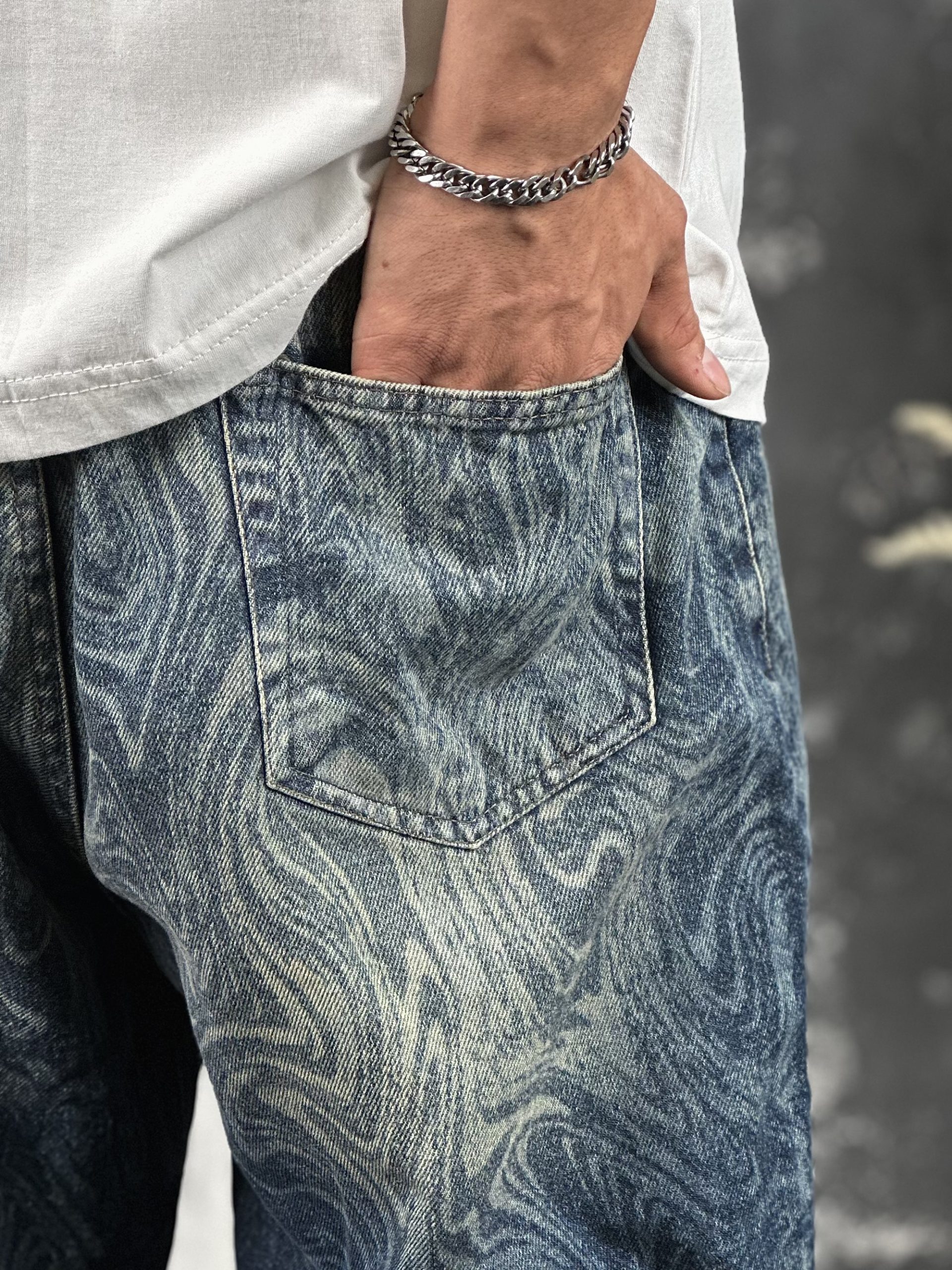 شلوار بگ کمر کش - Image 2