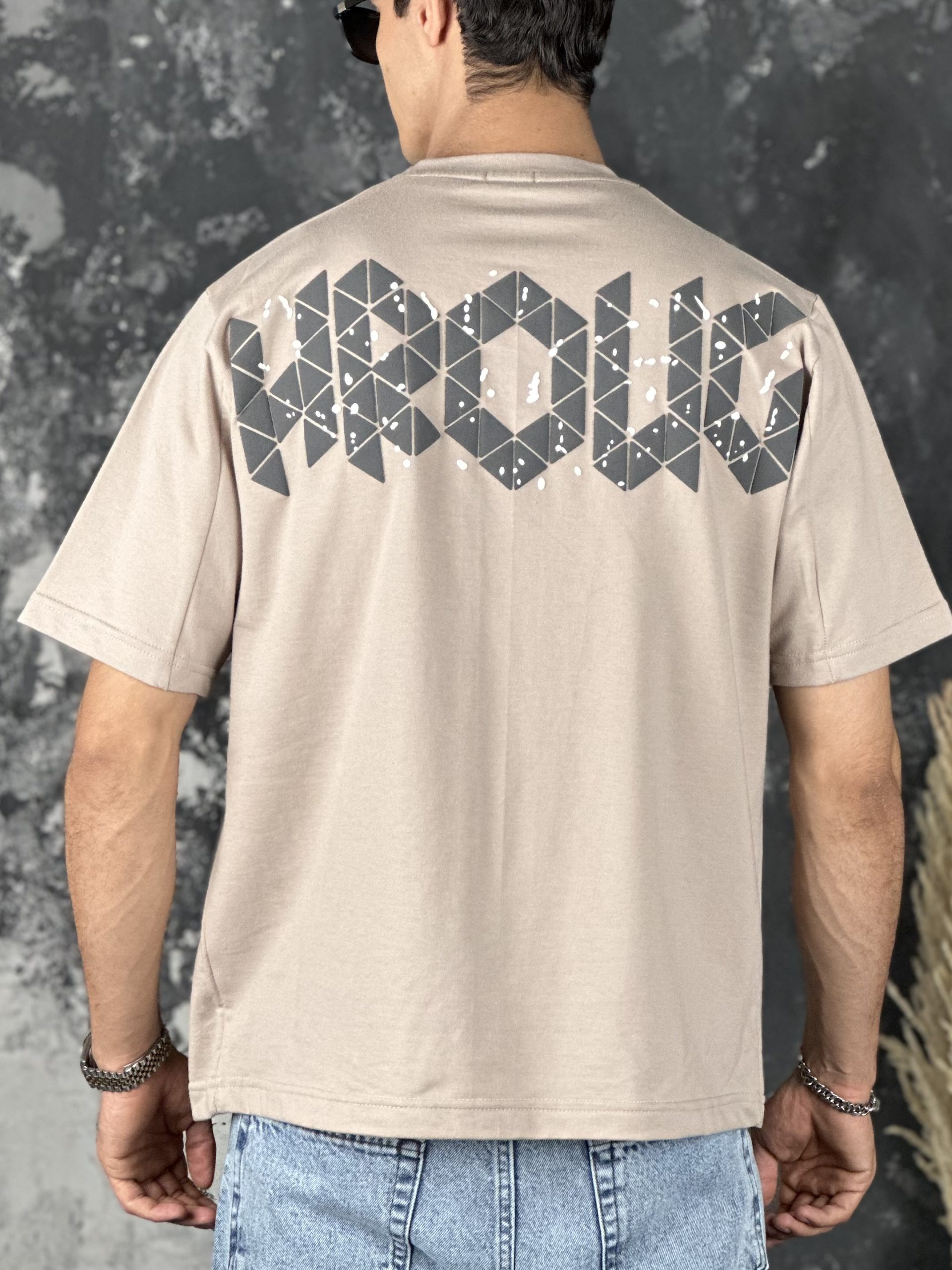 تيشرت باکسي THROUGH - Image 8