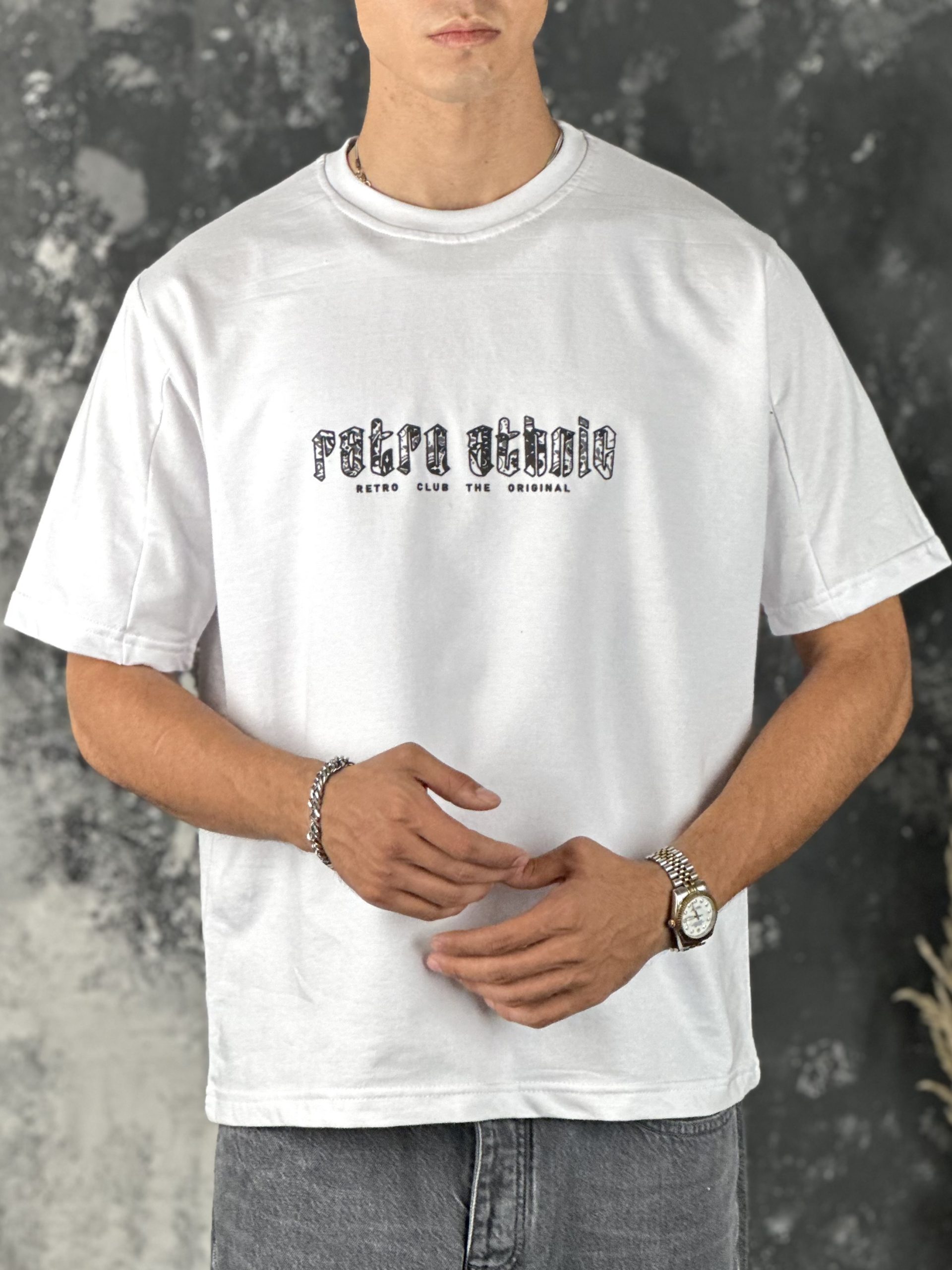 تيشرت اسپرت باکسي RETRO - Image 15