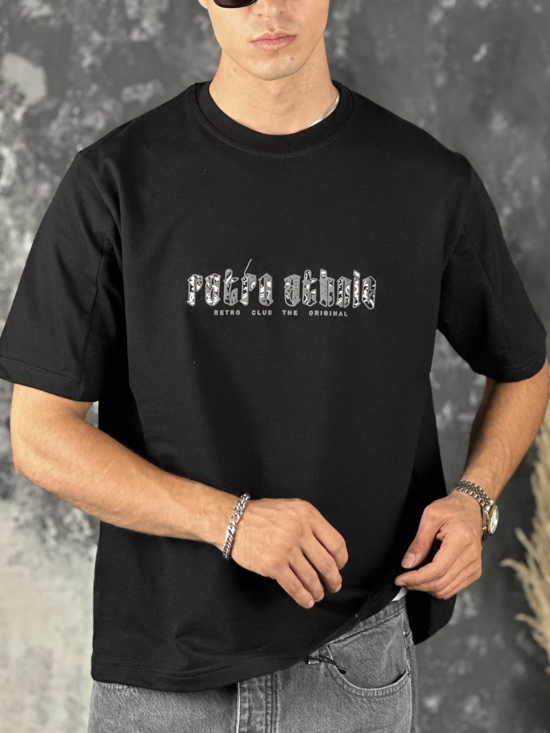 تيشرت اسپرت باکسي RETRO - Image 12