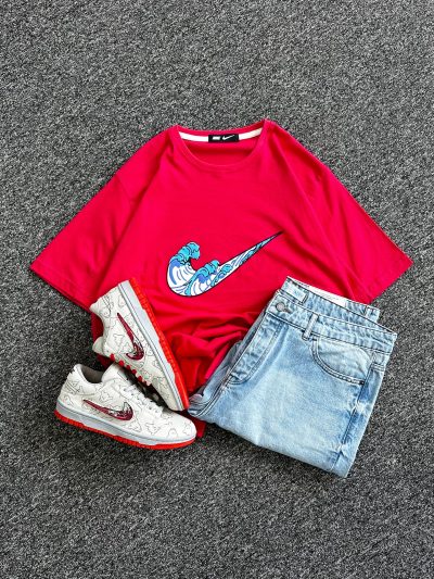 تیشرت باکسی اقیانوس