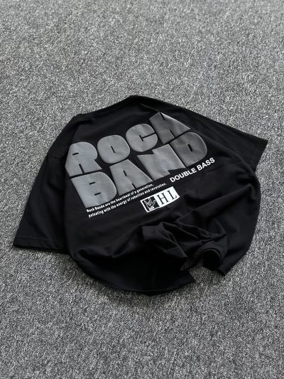 تیشرت باکسی ROCKBAND